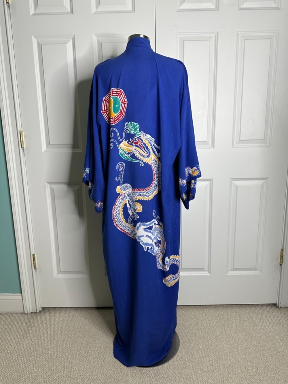 Java Wraps Vintage Dragon Kimono Robe OSFA - Picture 2 of 8